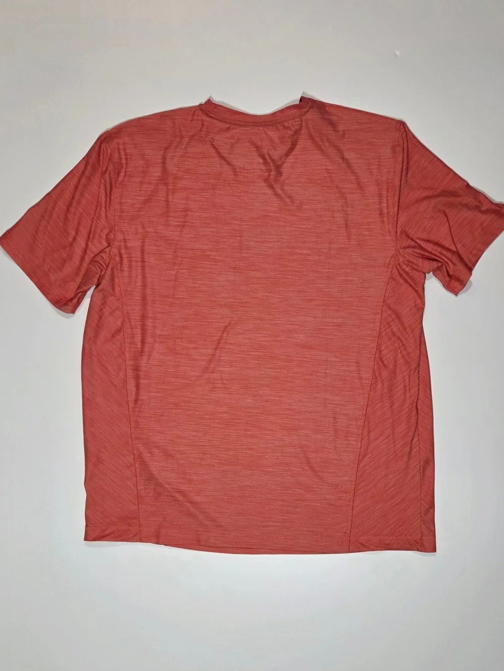 Greg Norman Shirt Mens XL Orange PlayDry Shark Performance Tee Golf Active